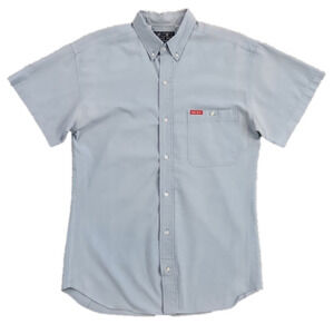 Bugle Boy Men Special Issue Vintage Light Blue Button-Up Shirt